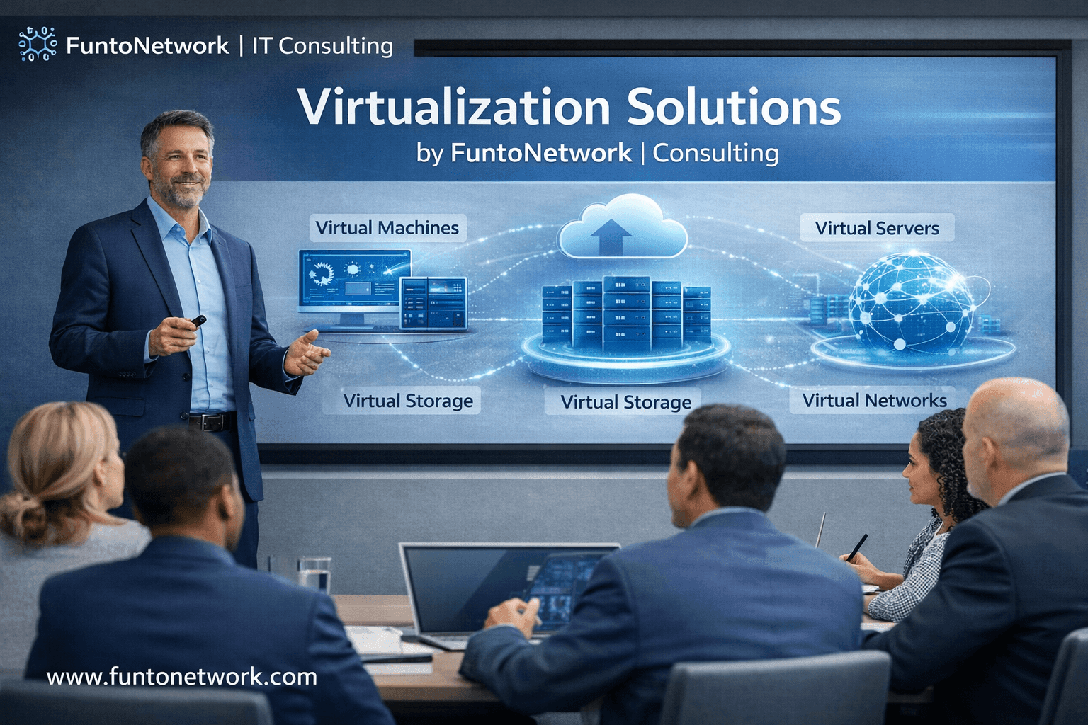 Virtualisation Solution Optimize IT Infrastructure with Expert Consulting Services